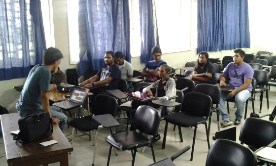 MSCC: First time visit at the University of Mauritius - Phase II Engineering Tower, room 2.9