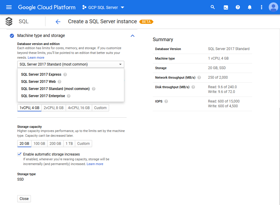 Various editions of SQL Server 2017 are available. More versions to be expected (soon)