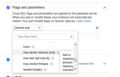 If needed, you can configure a SQL Server instance with all kind of flags