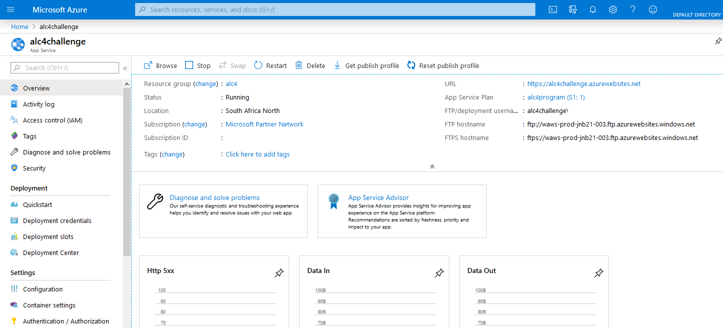 Overview of container-based app service