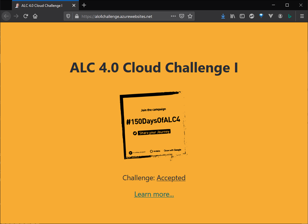 React app up and running on Azure within minutes