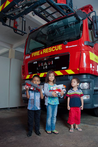 coromandel children laddertruck