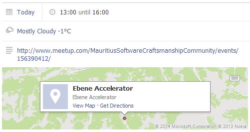 Harsh weather conditions have been predicted by Facebook