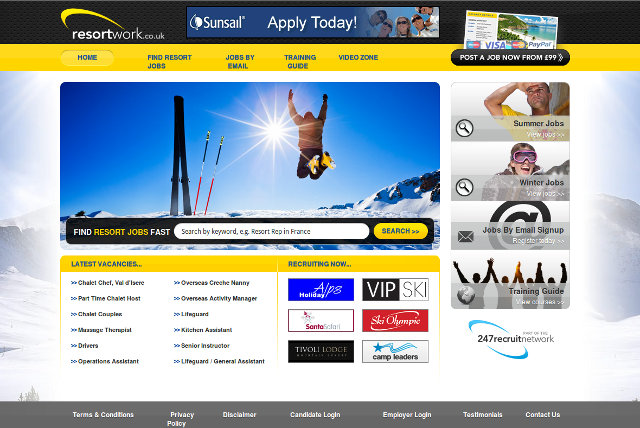 Original web site - October 2012