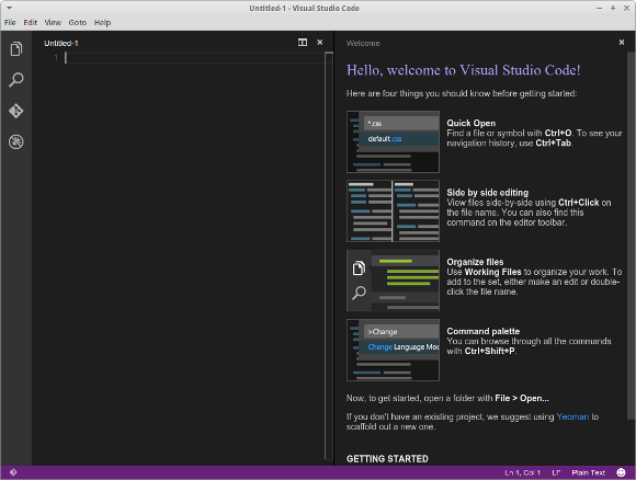 how to run visual studio code