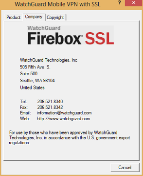 firebox mobile vpn with ssl client download